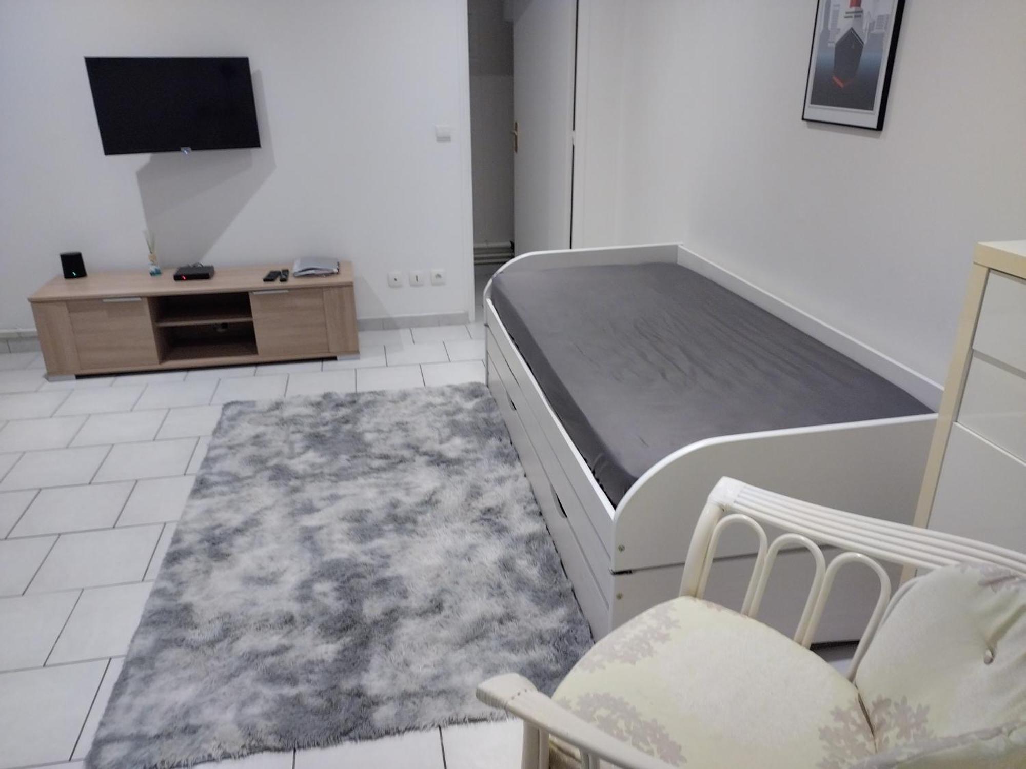 Studio Charmant Canape Lit Netflix Prime Video Wifi Dazn El Havre Exterior foto
